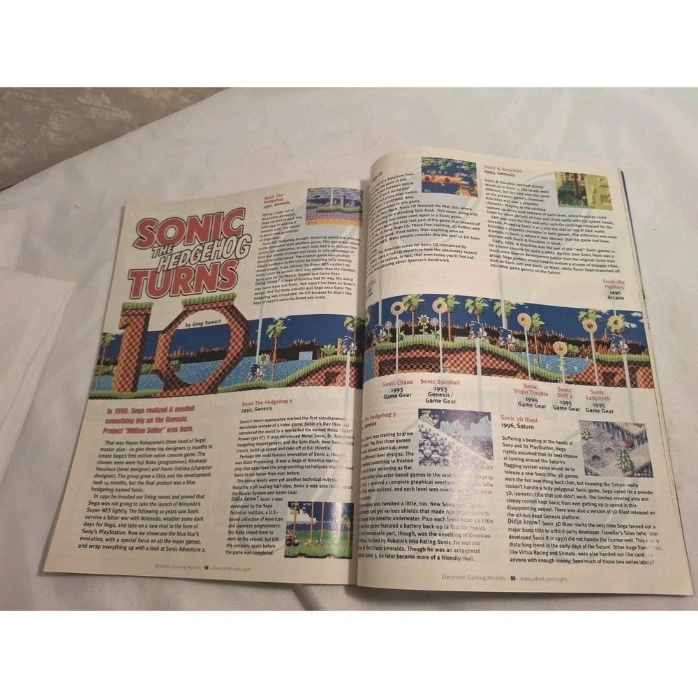 Electronic Gaming Monthly EGM #140 March 2001 Phantasy Star Online Sonic Alien